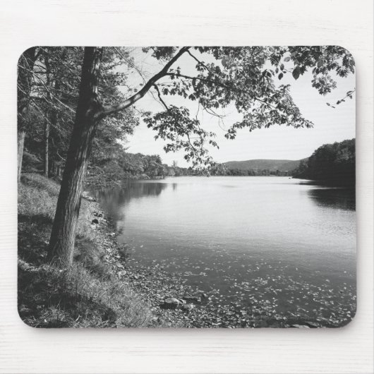 Bomen per rivier B&W Muismat (Voorkant)
