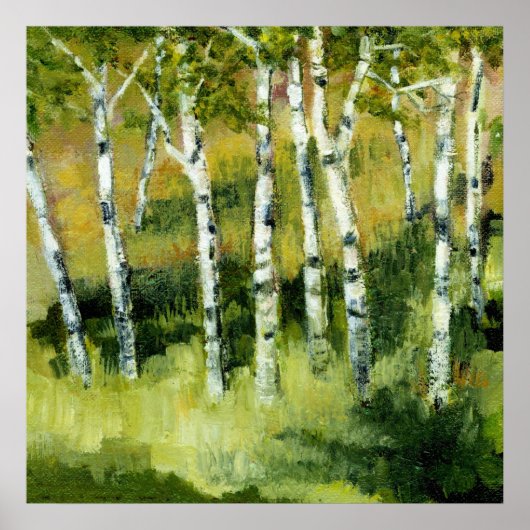 Bomen Poster (Voorkant)