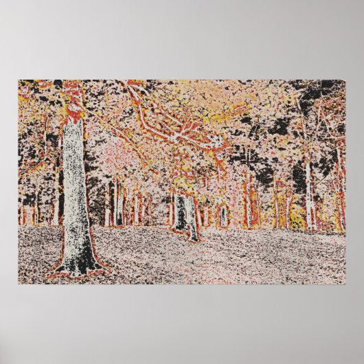 Bomen Poster (Voorkant)