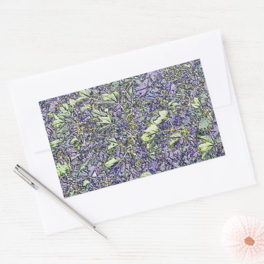 BOMEN RECHTHOEKIGE STICKER (Envelop)