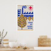 Bomen redden de gezondheid - Matchbox Print - Esth (Keuken)