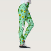 Bomen, reigers, lelies: zwerm. leggings (Rechts)