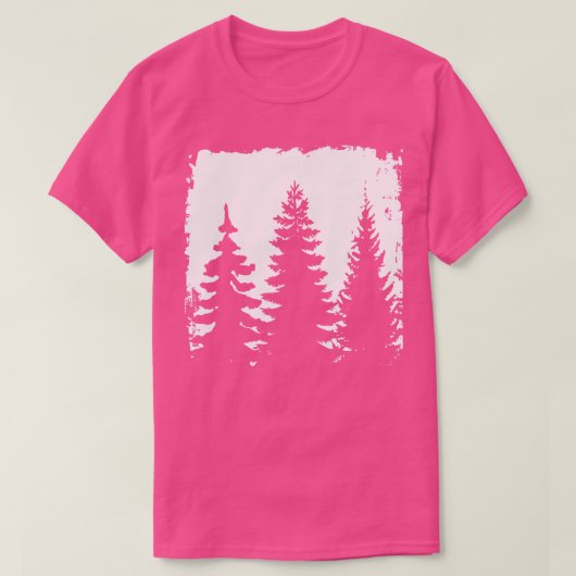 Bomen silhouet 2 t-shirt (Design voorkant)