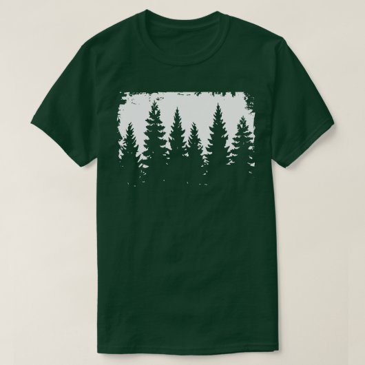 Bomen silhouet t-shirt (Design voorkant)