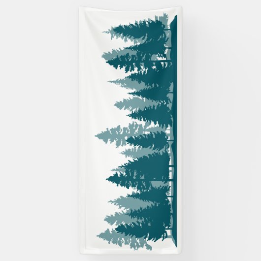 Bomen-silhouettes Spandoek (Verticaal)