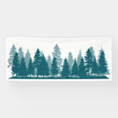 Bomen-silhouettes Spandoek (Horizontaal)