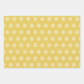 Bomen Sneeuwvlokken en Kerstmis met polka-stippen Inpakpapier Vel (Voorkant 2)