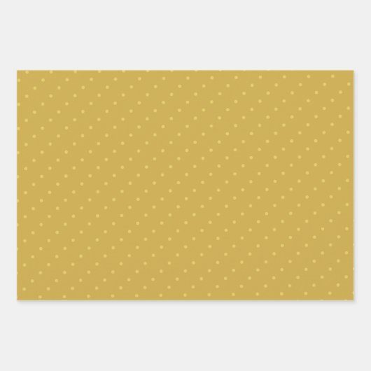 Bomen Sneeuwvlokken en Kerstmis met polka-stippen Inpakpapier Vel (Voorkant)