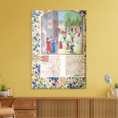 Bomen snijden en oogsten canvas afdruk (Insitu (Woonkamer))