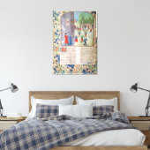 Bomen snijden en oogsten canvas afdruk (Insitu (Slaapkamer))