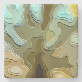 BOMEN STENEN ONDERZETTER (Voorkant)