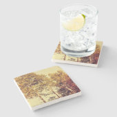 bomen stenen onderzetter (Zijkant)