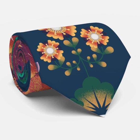 Bomen Stropdas (Opgerold)