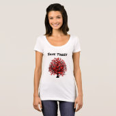 Bomen T-shirt (Voorkant volledig)