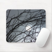 bomen tegen sun mousepad muismat (Met muis)