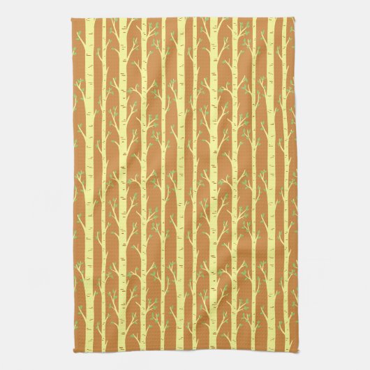 Bomen Theedoek (Verticaal)