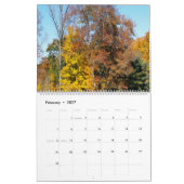 Bomen van 12 maanden kalender (Feb 2027)