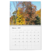 Bomen van 12 maanden kalender (Feb 2027)