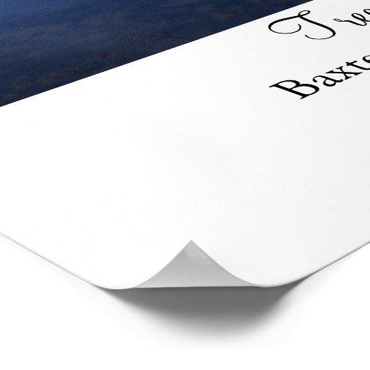 Bomen van glas poster (Hoek)