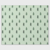 Bomen van groen cadeaupapier (Vlak)