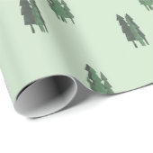 Bomen van groen cadeaupapier (Rol Hoek)