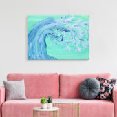 Bomen van het leven canvas afdruk (Insitu (Woonkamer))