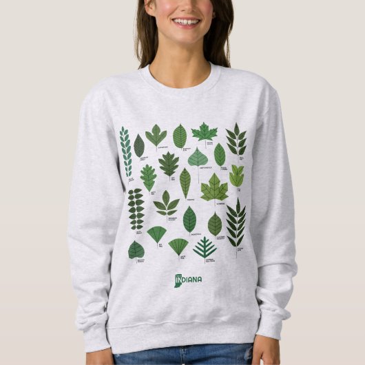 Bomen van Indiana Women's Sweatshirt (Voorkant)