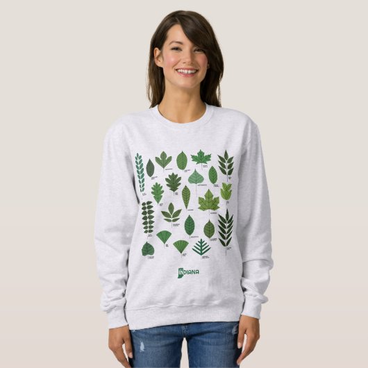 Bomen van Indiana Women's Sweatshirt (Voorkant volledig)