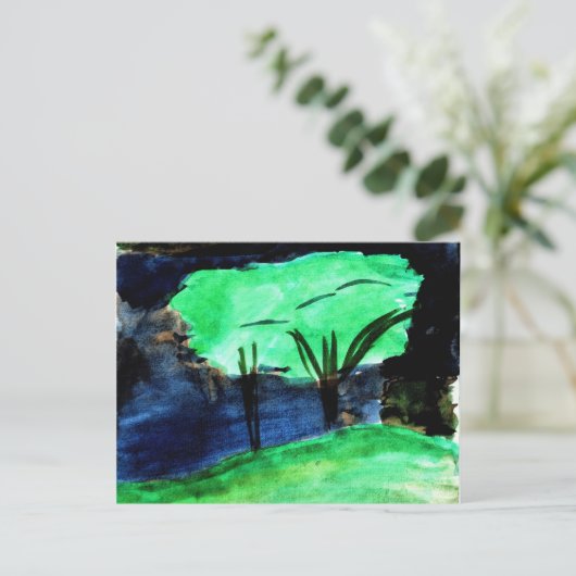 Bomen van Johnna Crider Briefkaart (Staand voorkant)