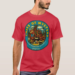 Bomen van Mystery  Californische decal T-shirt