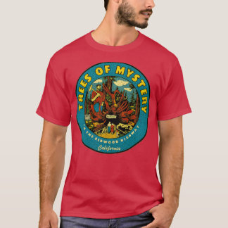 Bomen van Mystery  Californische decal T-shirt