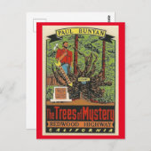 Bomen van Mystery Redwood Highway California Postc Briefkaart (Voorkant / Achterkant)