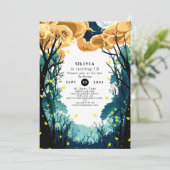 Bomen van Pastel Woodland Verjaardag Kaart (Staand voorkant)