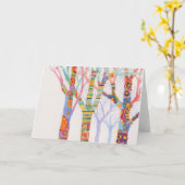 Bomen van Sharon Bodmin-Pratt Kaart (Gele Bloem)