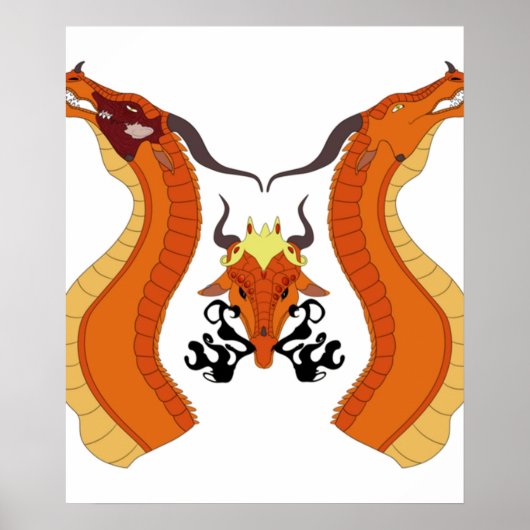 Bomen van vuur hoe spannend klassiek poster (Voorkant)