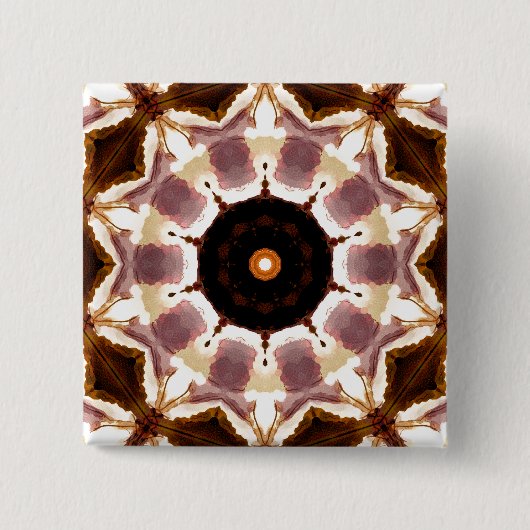 BOMEN VIERKANTE BUTTON 5,1 CM (Voorkant)