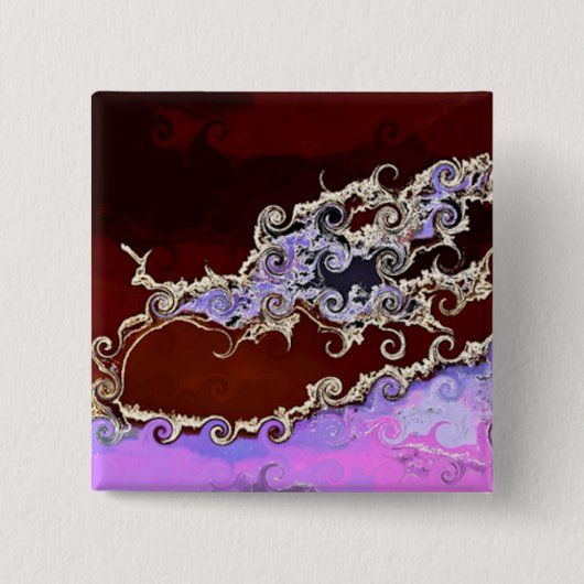 BOMEN VIERKANTE BUTTON 5,1 CM (Voorkant)