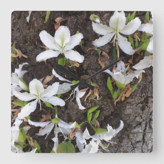 Bomen Vierkante Klok (Voorkant)