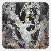 BOMEN VIERKANTE STICKER (Voorkant)