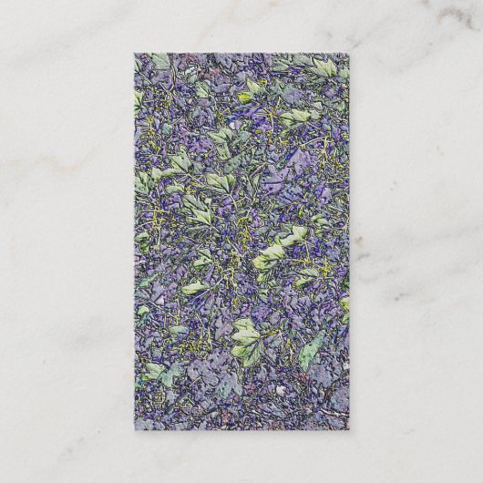 BOMEN VISITEKAARTJE (Voorkant)