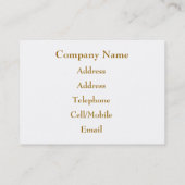 BOMEN VISITEKAARTJE (Achterkant)