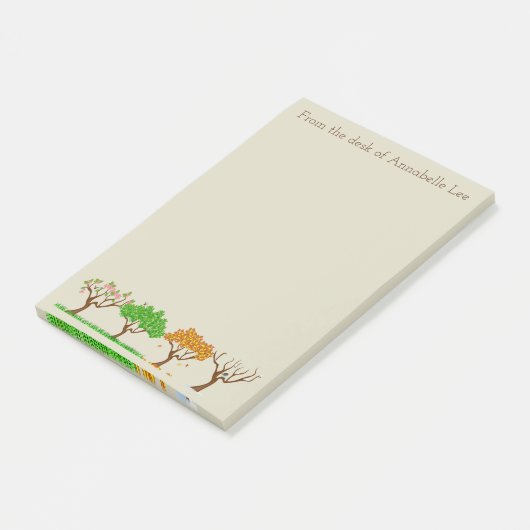 Bomen voor alle seizoenen post-it® notes (Schuin)