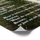 Bomen voor Arbor Day Poster (Hoek)