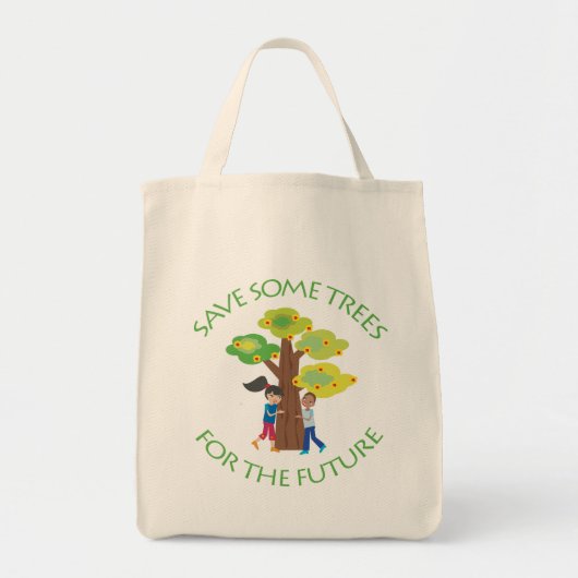 Bomen voor de toekomst tote bag (Voorkant)
