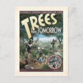 Bomen voor het Briefkaart Morgen (Voorkant)