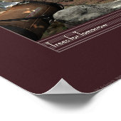 Bomen voor het poster Morgen (18x24 inch) (Hoek)