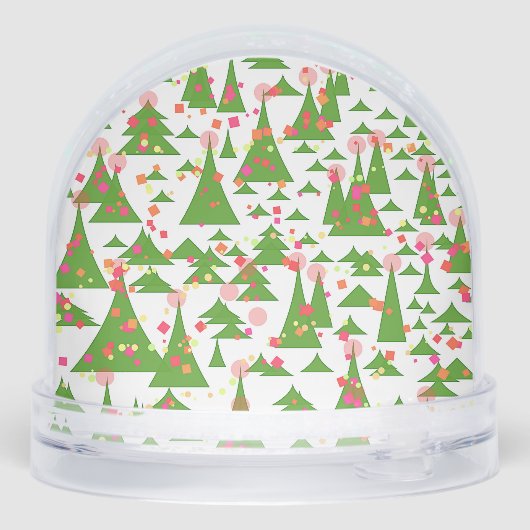 Bomen voor Kerstmis Sneeuwbol (Achterkant)