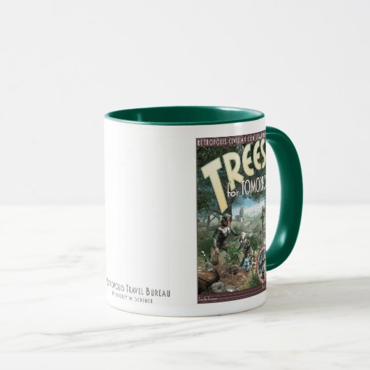 Bomen voor morgen! Mok (Voorkant rechts)