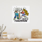 Bomen voor morgen poster (Keuken)