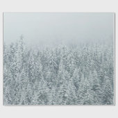 BOMEN VOOR SNEEUW CADEAUPAPIER (Vlak)